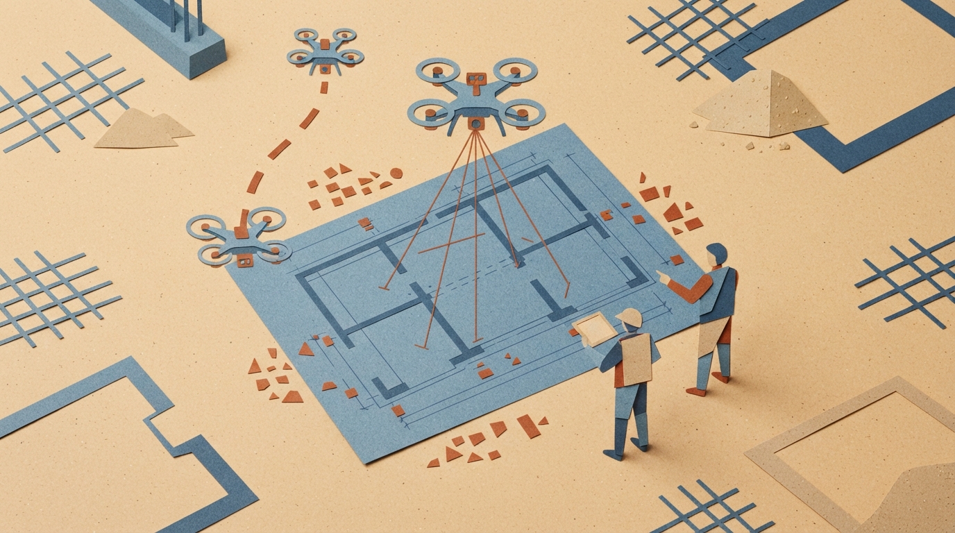 無人機服務業者推廣應用於營造工地的 AI 無人機方案