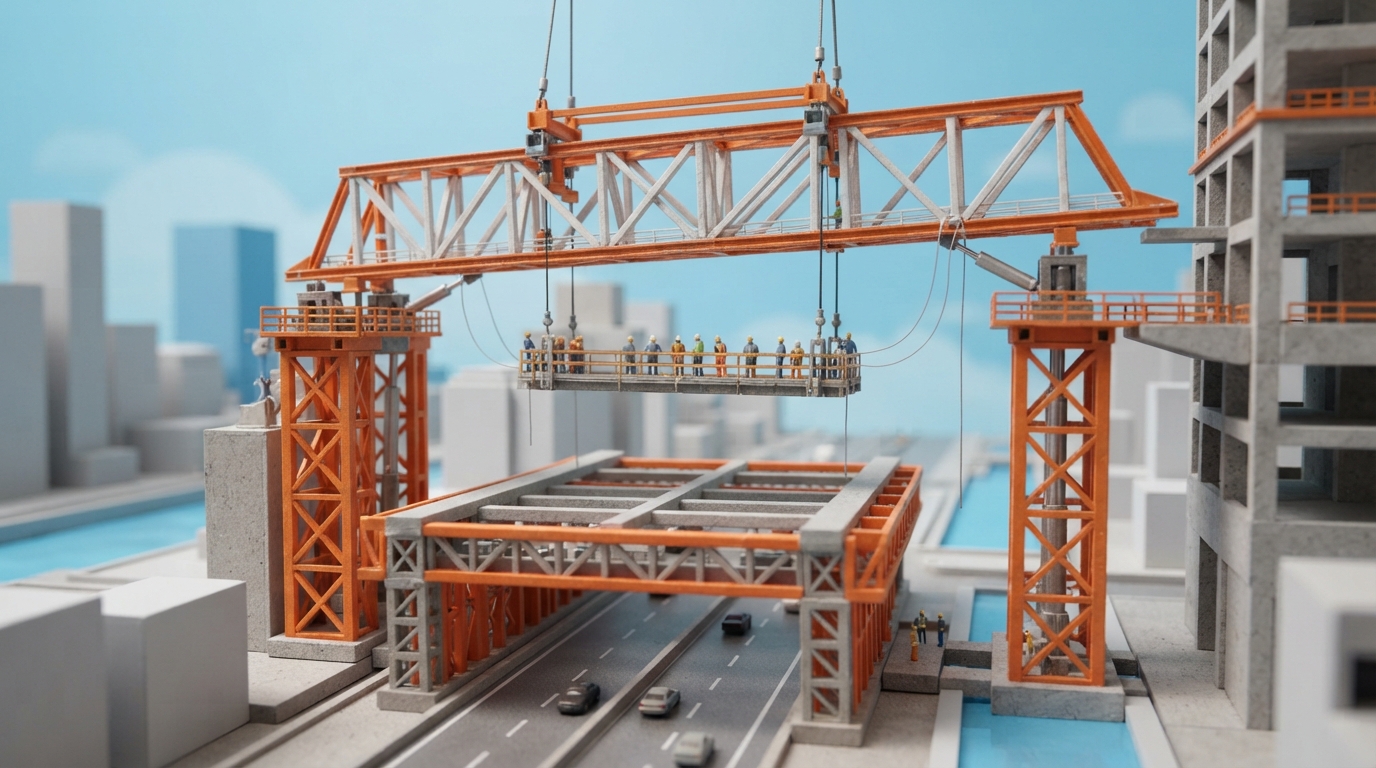 Lift-Up Method for Long-Span Steel Structure in Taipei Twin Towers Gateway Hall