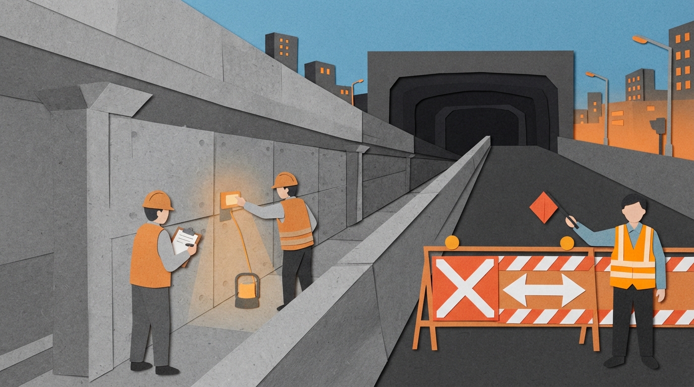 Kaohsiung Zhongzheng Underpass Scheduled for Overnight Safety Inspection on Nov 5