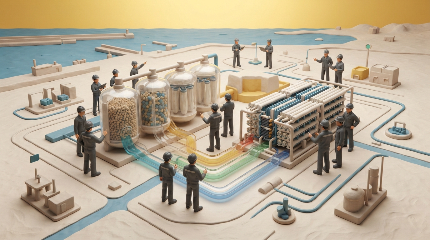 Penghu Magong No. 2 Desalination Plant Phase 1 Achieves Chemical-Free and Low-Carbon Brine Backwash Operations